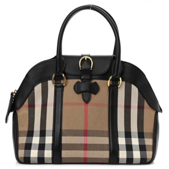 Burberry Leather Satchel Bag 550-082025 - Picture 1 of 15